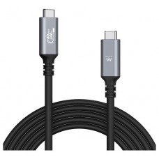 Ewent EC1070 cable USB 1 m USB4 Gen 3x2 USB C Negro (Espera 4 dias)