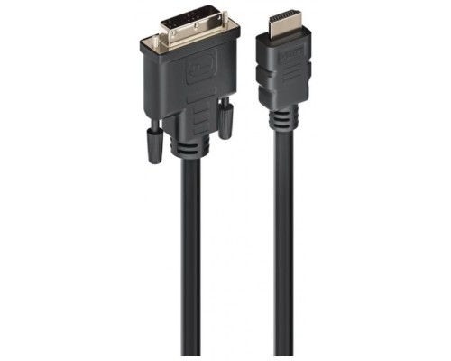 Ewent EC1351 adaptador de cable de v&iacute;deo 3 m HDMI tipo A (Est&aacute;ndar) DVI-D Negro (Espera 4 dias)