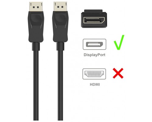 Ewent EC1411 cable DisplayPort 2 m Negro (Espera 4 dias)