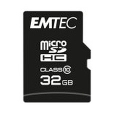 MEMORIA SD MICRO 32GB EMTEC SD+ADAPTER CLASS 10-1601 MEMORIA SD MICRO 32GB EMTEC SD+ADAPTER CLASS 10