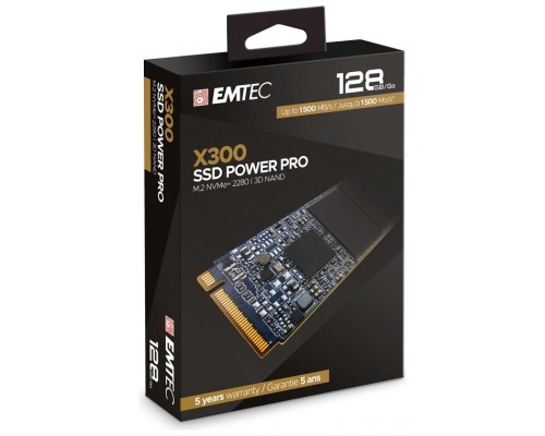 DISCO M.2 128GB POWER PRO X300 NVME EMTEC  (1500MB/s