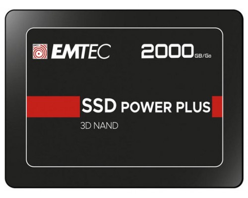 DISCO SSD SATA3 2TB POWER PLUS X150 EMTEC (500MB/s