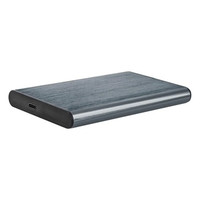 Gembird Caja USB 3.1 2.5 "" USB-C Alum.Cepill Gris-121 Gembird Caja USB 3.1 2.5 "" USB-C Alum.Cepill Gris