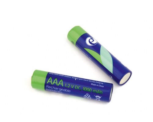 PILAS AAA GEMBIRD NI-MH RECARGABLE 1000MAH 2PCS BLISTER PACK