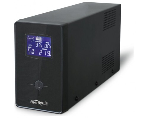 UPS GEMBIRD CON USB Y DISPLAY LCD 3000 VA NEGRO