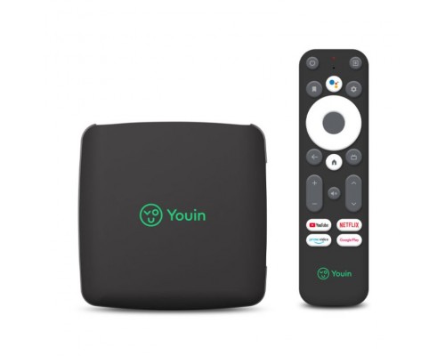 Youin EN1060K convertidor de Smart TV Negro 4K Ultra HD 8 GB Wifi Ethernet (Espera 4 dias)