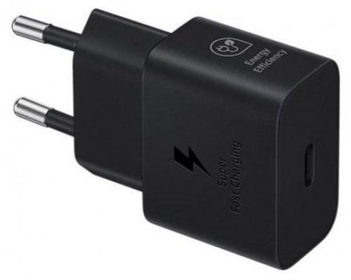 CARGADOR SAMSUNG USB-C 25W GAN BLACK SIN CABLE-1423 CARGADOR SAMSUNG USB-C 25W GAN BLACK SIN CABLE