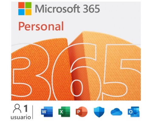 MICROSOFT 365 PERSONAL 1 AÑO DESCARGA ESD (Espera 4 dias)