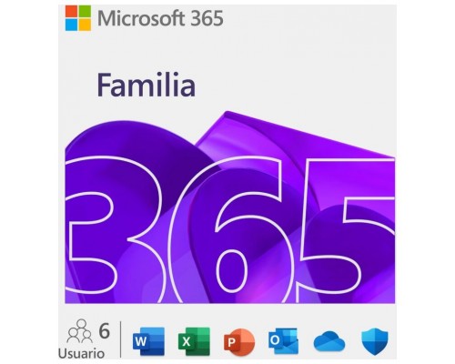 Microsoft 365 Familia - Licencia de suscripcion ( 1
