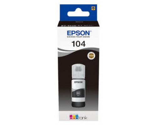 TINTA EPSON C13T00P140  104 ECOTANK NEGRO (Espera 4 dias)