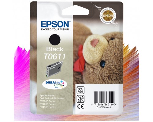 TINTA EPSON C13T06114020 T0611 NEGRO (Espera 4 dias)