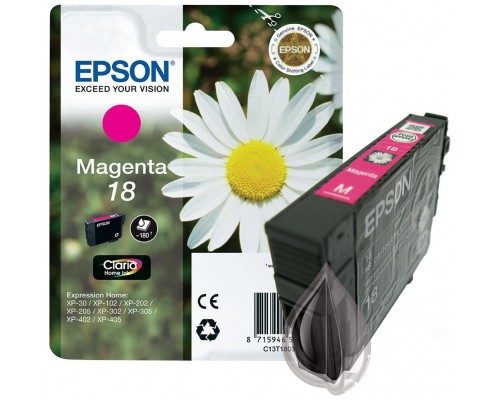 TINTA EPSON C13T18034012 Nº 18 MAGENTA (Espera 4 dias)