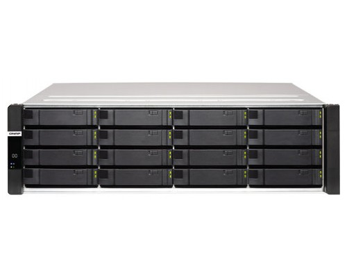QNAP ES1686dc D-2142IT Ethernet Bastidor (3U) Negro NAS (Espera 4 dias)