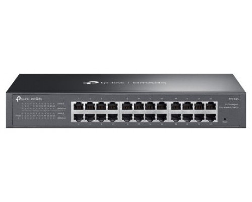 TP-Link Omada ES224G switch Gestionado L2 Gigabit Ethernet (10/100/1000) Negro (Espera 4 dias)