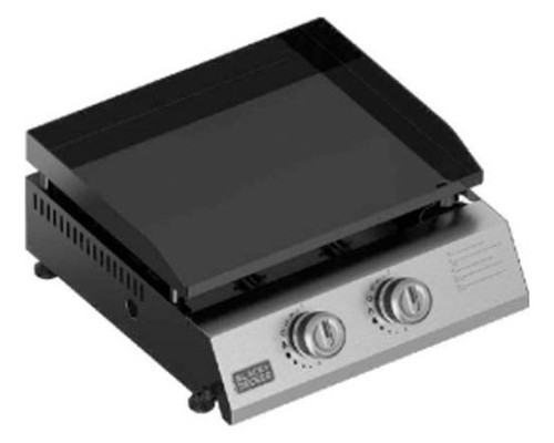 PAE PLANCHA BLACK+DECKER GAS 2 QUEM. ACE. INOX.-3312 PAE PLANCHA BLACK+DECKER GAS 2 QUEM. ACE. INOX.
