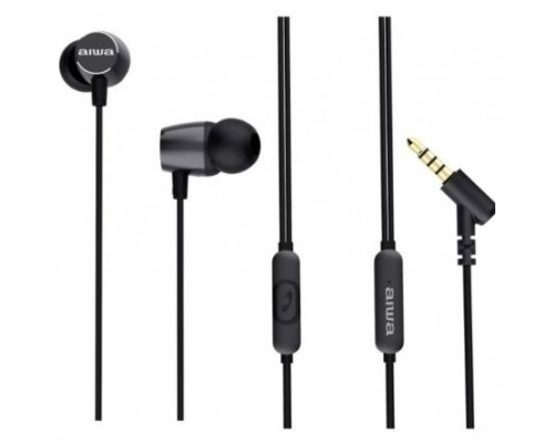 AURICULAR INTRAUDITIVO AIWA ESTM-30BK BLACK 3,5mm