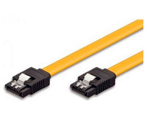 Ewent 0.5m, 6GBs, SATA 3 cable de SATA 0,5 m SATA 7-pin Negro, Amarillo (Espera 4 dias)