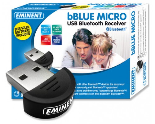 EWENT MICRO RECEPTOR BLUETOOTH USB 5.3 CLASE 1 (EW1085) (Espera 4 dias)