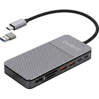 HUB EWENT EW1156 USB-C 8EN1 + CARCASA SSD M.2 NVMe 10GBPS-1424 HUB EWENT EW1156 USB-C 8EN1 + CARCASA SSD M.2 NVMe 10GBPS