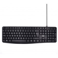 TECLADO EWENT EW3001 USB NEGRO ESCRITURA SILENCIOSA (Espera 4 dias)