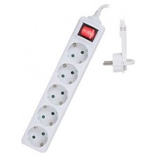 Philips SPN1152WA/10 Regleta con Interruptor de 5 Tomas 1.5m Blanco