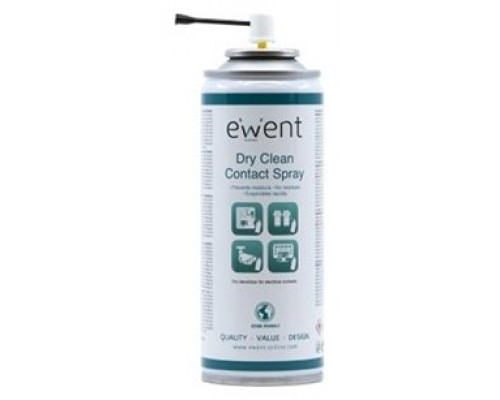 Ewent EW5614 kit de limpieza para computadora Pantallas / Plásticos, Universal Espray para limpieza de equipos 200 ml (Espera 4 dias)