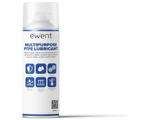 Ewent EW5677 lubricante de aplicación general 400 ml Aerosol (Espera 4 dias)