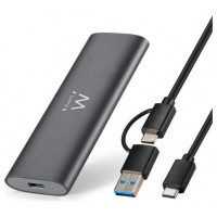CAJA SSD EWENT EW7060 USB3.2 GEN2 M.2 NVME PCIE (Espera 4 dias)