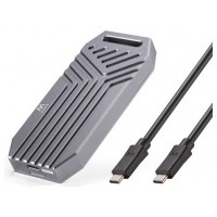 Ewent EW7062 caja para disco duro externo Caja externa para unidad de estado s&oacute;lido (SSD) Gris Oscuro (Espera 4 dias)