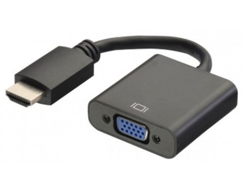 CABLE EWENT CONVERTIDOR HDMI MACHO - VGA HEMBRA CON AUDIO 0,15 METROS