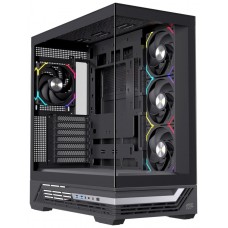 CAJA ATX SEMITORRE EINAREX S800 RGB 4 FANS NEGRA