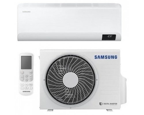 SAMSUNG AIRE ACONDICIONADO (F-AR24CBU) CEBU WIFI PACK INT+EXT CONJUNTO DOMÉSTICO DE SPLIT MURAL GAMA QMD CEBU CON CAPACIDAD EN FRÍO DE 6,5 KW Y EN CALOR 7,4 KW. PRESIÓN SONORA: 26 DB, DIMENSIONES: 1.055 X 299 X 215 MM (Espera 4 dias)