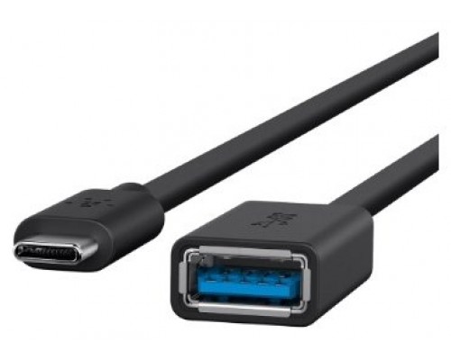 ADAPTADOR USB 3.0 BELKIN F2CU036BTBLK  DE USB-C A