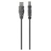 Belkin USB 2.0 A - USB 2.0 B, 3m cable USB USB A USB B Gris (Espera 4 dias)