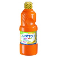 Giotto F535305 tempera 500 ml Botella Naranja (Espera 4 dias)