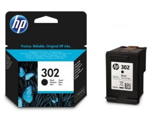TINTA HP 302  1010/2130 /3630/4520/4522 ORI NEGRO