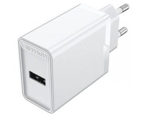 CARGADOR PARED 12W USB-A 2.4A BLANCO VENTION (Espera 4 dias)
