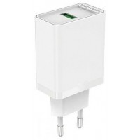 CARGADOR PARED 18W USB-A 3A BLANCO VENTION (Espera 4 dias)