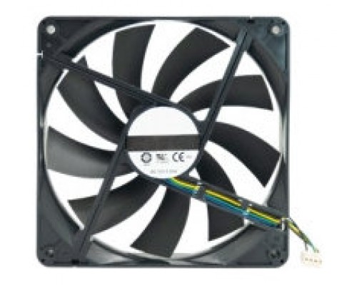 QNAP 140x140x25mm fan 12V 4PIN Conjunto de chips Ventilador Negro 1 pieza(s) (Espera 4 dias)