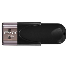 MEMORIA USB 2.0 PNY 32GB ATTACHE 4 NEGRO-1422 MEMORIA USB 2.0 PNY 32GB ATTACHE 4 NEGRO