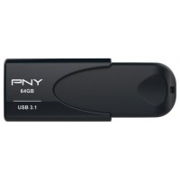 PNY USB Attache 4 3.1 64GB / Lectura 80 Mb/s