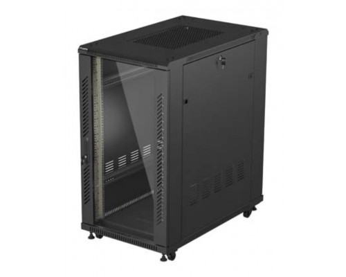 ARMARIO LANBERG RACK 19" 22U 600X1000 FLAT PACK PUERTA CRISTAL NEGRO-14255 ARMARIO LANBERG RACK 19" 22U 600X1000 FLAT PACK PUERTA CRISTAL NEGRO