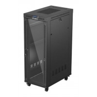 ARMARIO LANBERG RACK 19" 32U 600X1000 FLAT PACK PUERTA CRISTAS CON LCD NEGRO-14268 ARMARIO LANBERG RACK 19" 32U 600X1000 FLAT PACK PUERTA CRISTAS CON LCD NEGRO