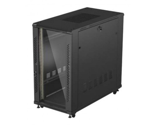 ARMARIO LANBERG RACK 19" 22U 600X1200 FLAT PACK PUERTA CRISTAL NEGRO-14260 ARMARIO LANBERG RACK 19" 22U 600X1200 FLAT PACK PUERTA CRISTAL NEGRO