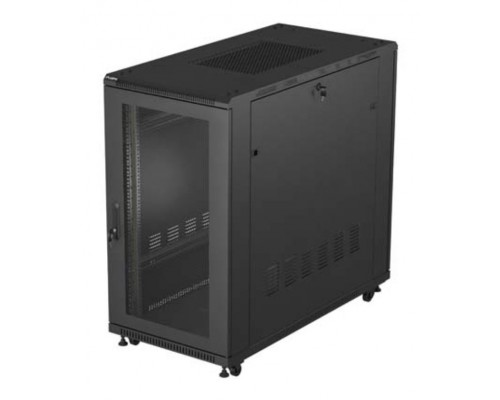 ARMARIO LANBERG RACK 19" 22U 600X1200 FLAT PACK PUERTA PERFORADA NEGRO-14263 ARMARIO LANBERG RACK 19" 22U 600X1200 FLAT PACK PUERTA PERFORADA NEGRO
