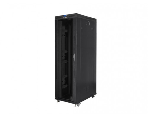 ARMARIO LANBERG RACK 19" 42U 800X1200 FLAT PACK NEGRO PUERTA CRISTAL CON LCD-142153 ARMARIO LANBERG RACK 19" 42U 800X1200 FLAT PACK NEGRO PUERTA CRISTAL CON LCD