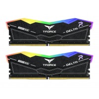 DDR5 TEAMGROUP T-FORCE DELTA RGB 32GB X2 6000 NEGRO