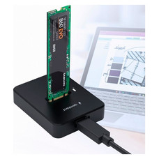 Gembird Estación SSD USB Type-C M.2 SATA y NVME-121 Gembird Estación SSD USB Type-C M.2 SATA y NVME