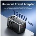 CARGADOR PARED UNIVERSAL TOMA DE CORRIENTE/3xUSB-C/USB-A 120W NEGRO VENTION (Espera 4 dias)