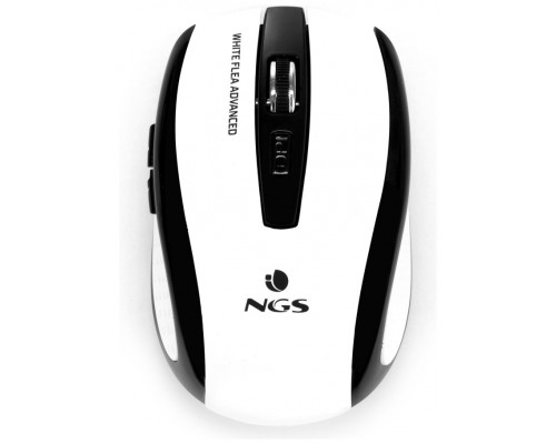 RATON NOTEBOOK WIRELESS FLEA ADVANCED BLANCO NGS (Espera 4 dias)